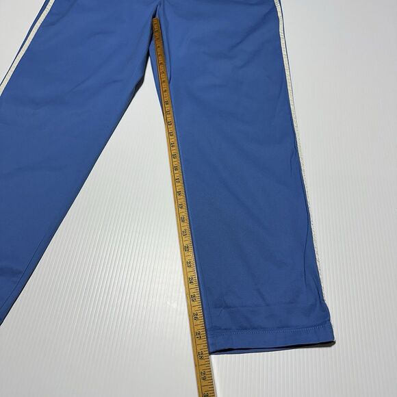 Talbots Women’s Supersoft Chino Pants Size 14 Relaxed Blue Side Stripe NWT - Picture 9 of 9